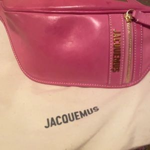 Jacquemus pink belt bag